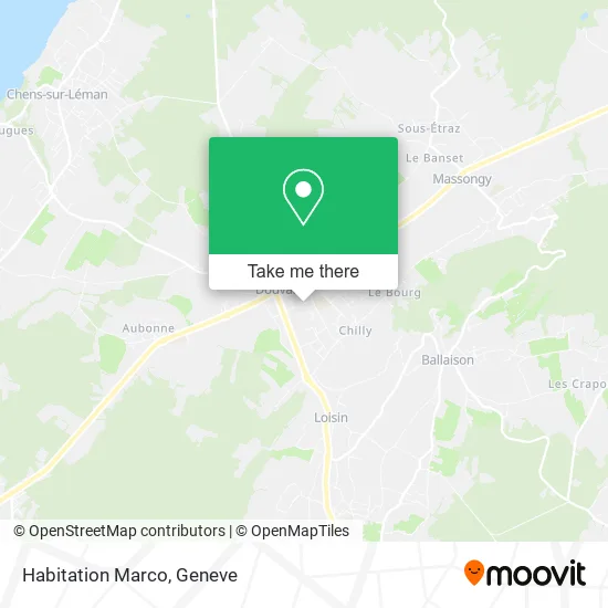 Habitation Marco map