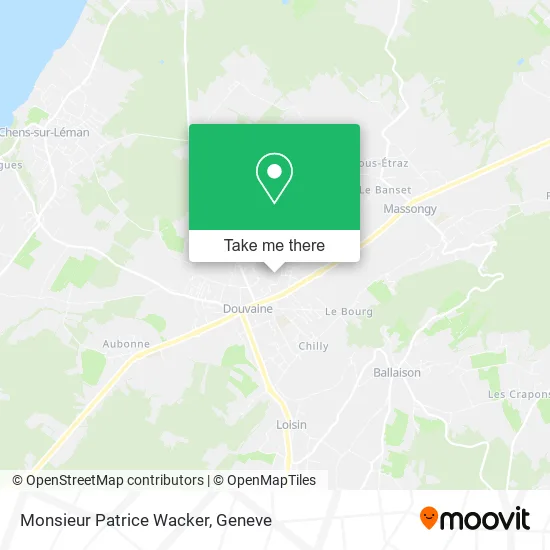 Monsieur Patrice Wacker map