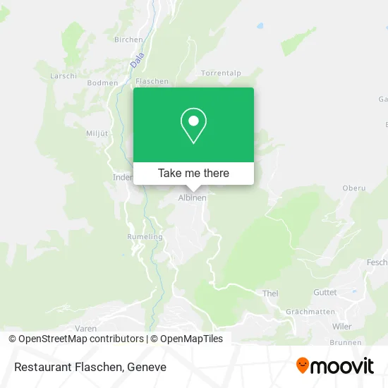 Restaurant Flaschen map