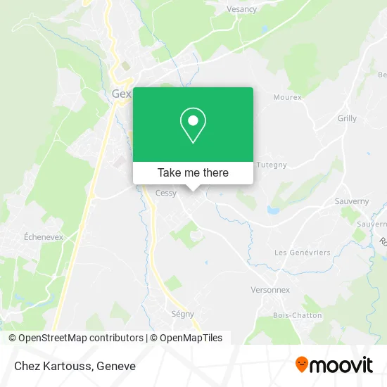 Chez Kartouss map