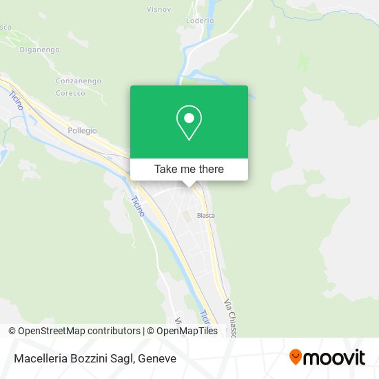Macelleria Bozzini Sagl map