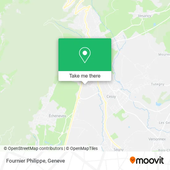 Fournier Philippe map