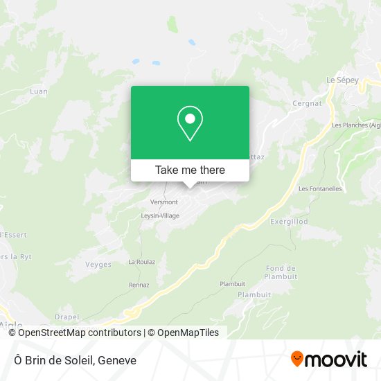Ô Brin de Soleil map