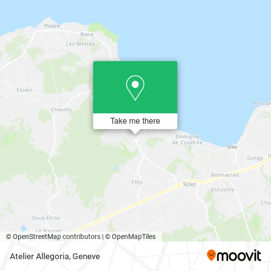 Atelier Allegoria map