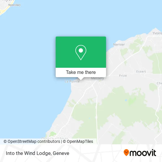 Into the Wind Lodge map
