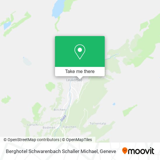 Berghotel Schwarenbach Schaller Michael map