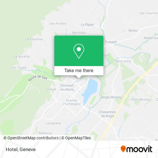 Hotel map