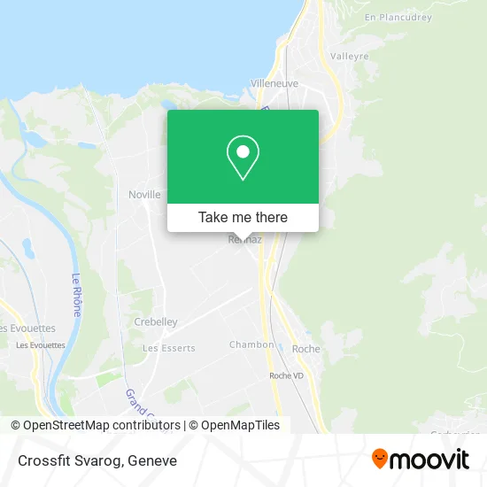 Crossfit Svarog map