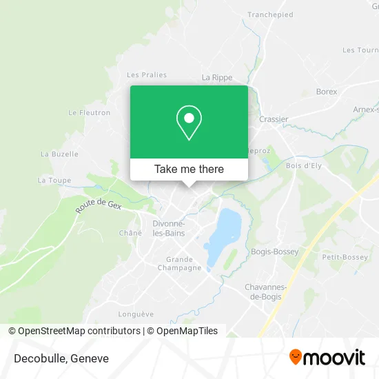 Decobulle map