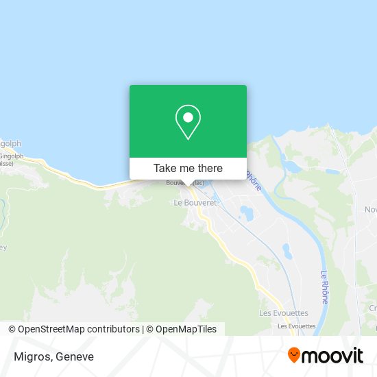 Migros map