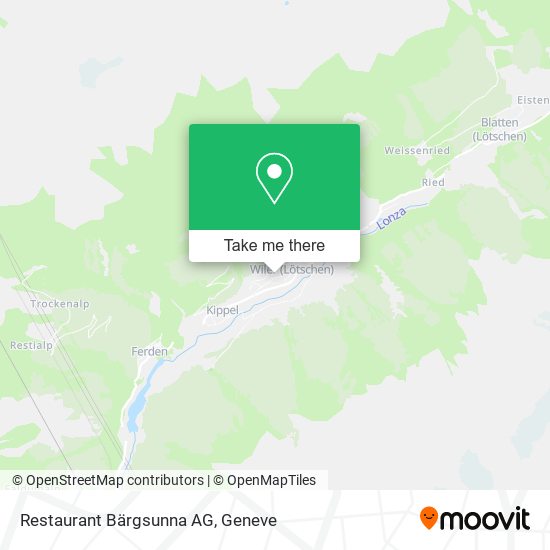 Restaurant Bärgsunna AG map