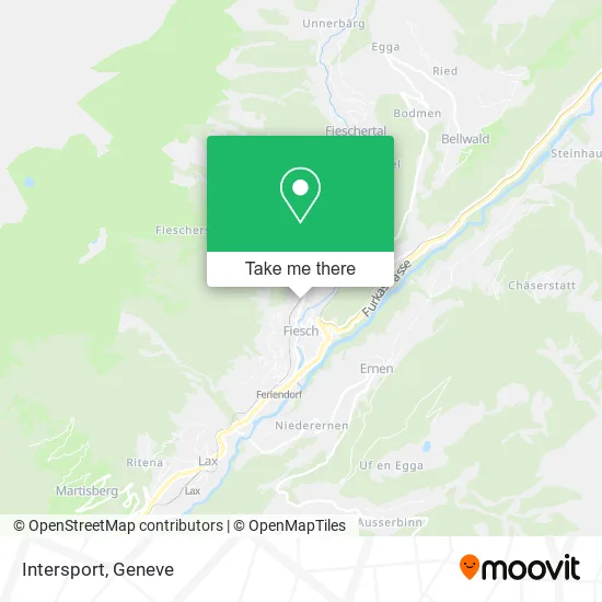 Intersport map