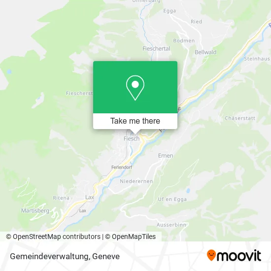 Gemeindeverwaltung map