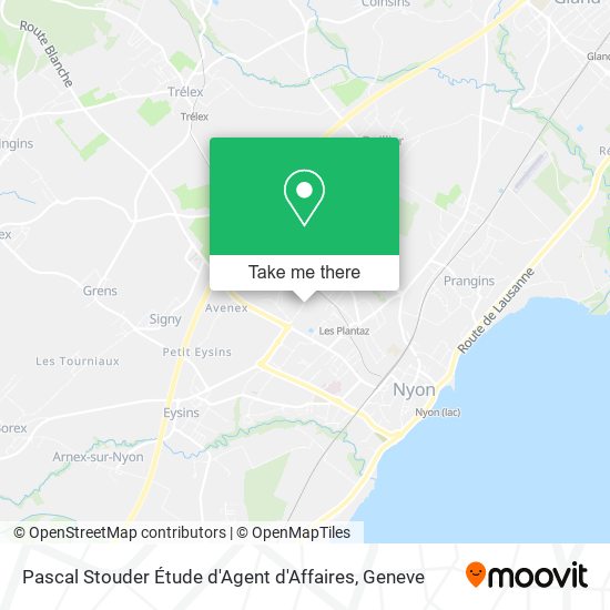 Pascal Stouder Étude d'Agent d'Affaires map