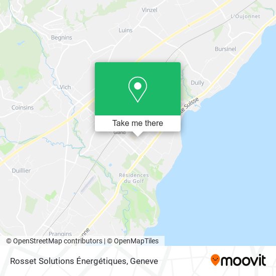 Rosset Solutions Énergétiques map