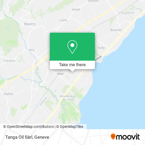 Tanga Oil Sàrl map