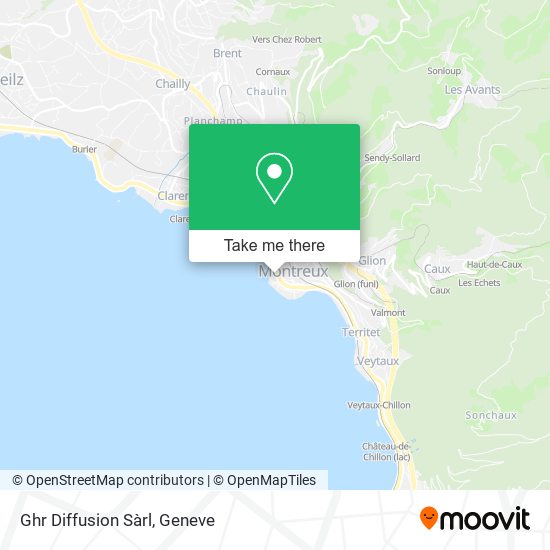 Ghr Diffusion Sàrl map