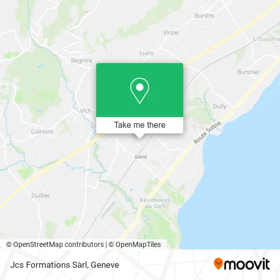 Jcs Formations Sàrl map