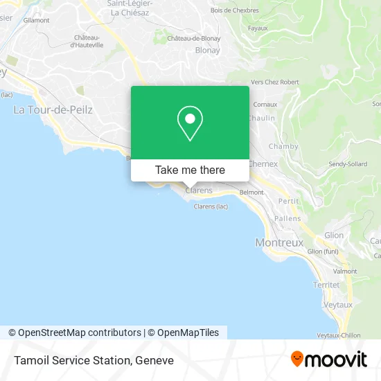 Tamoil Service Station map