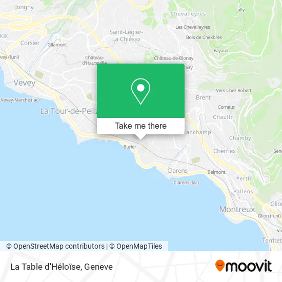 La Table d'Héloïse map