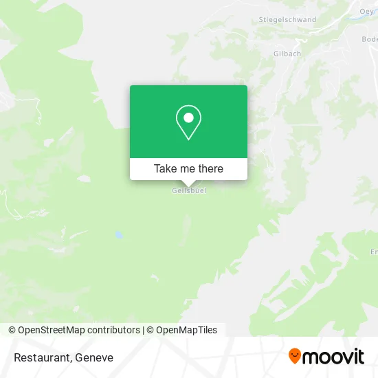 Restaurant map