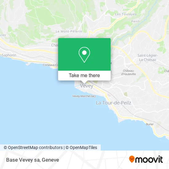 Base Vevey sa map