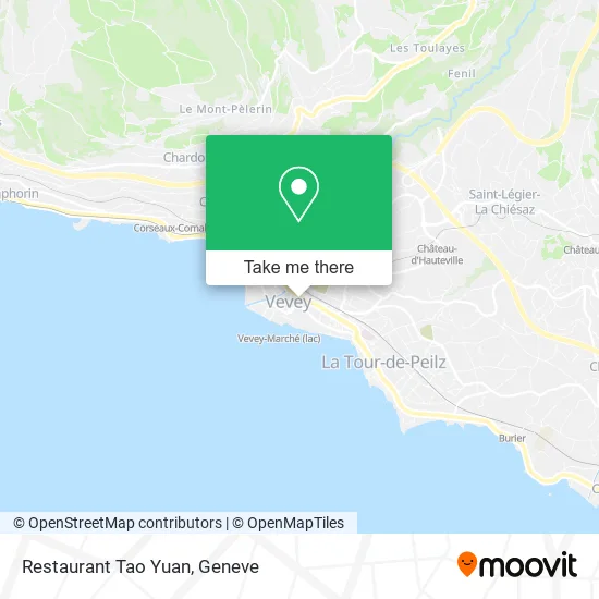 Restaurant Tao Yuan map