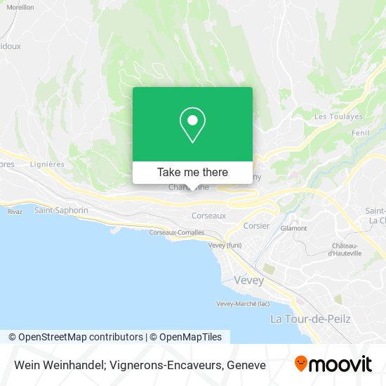 Wein Weinhandel; Vignerons-Encaveurs map