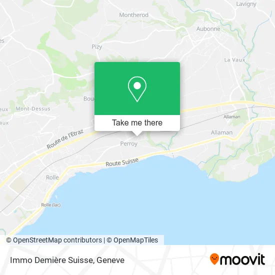 Immo Demière Suisse map