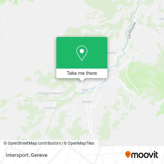 Intersport map