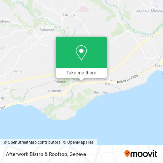 Afterwork Bistro & Rooftop map