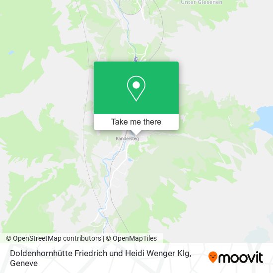 Doldenhornhütte Friedrich und Heidi Wenger Klg map