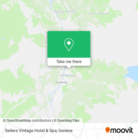 Seilers Vintage Hotel & Spa map