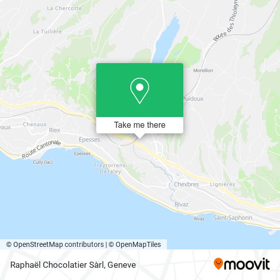 Raphaël Chocolatier Sàrl map