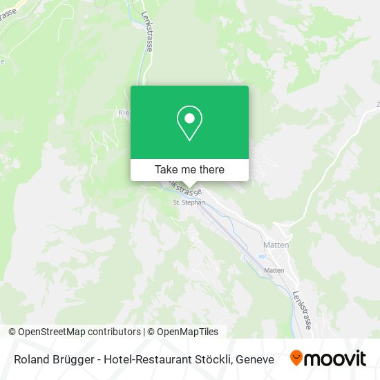 Roland Brügger - Hotel-Restaurant Stöckli map
