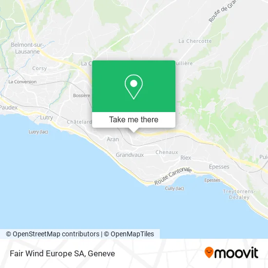 Fair Wind Europe SA map