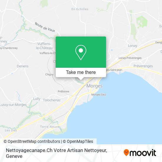 Nettoyagecanape.Ch Votre Artisan Nettoyeur map