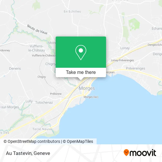 Au Tastevin map