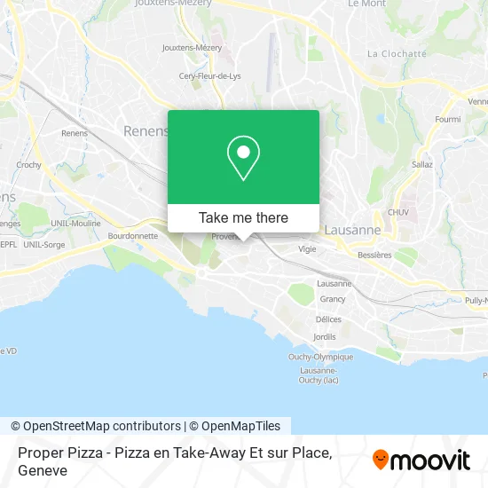 Proper Pizza - Pizza en Take-Away Et sur Place map