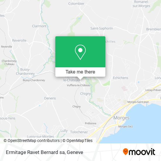 Ermitage Ravet Bernard sa map