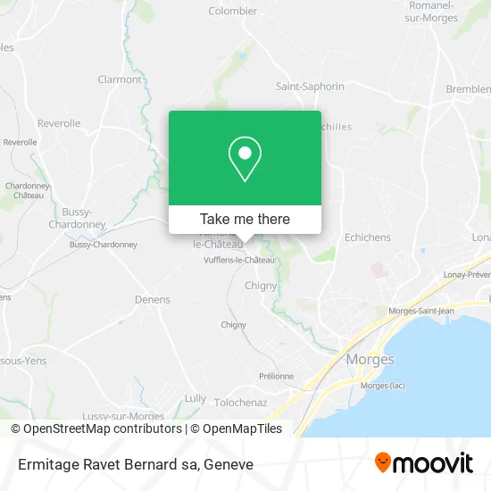 Ermitage Ravet Bernard sa map