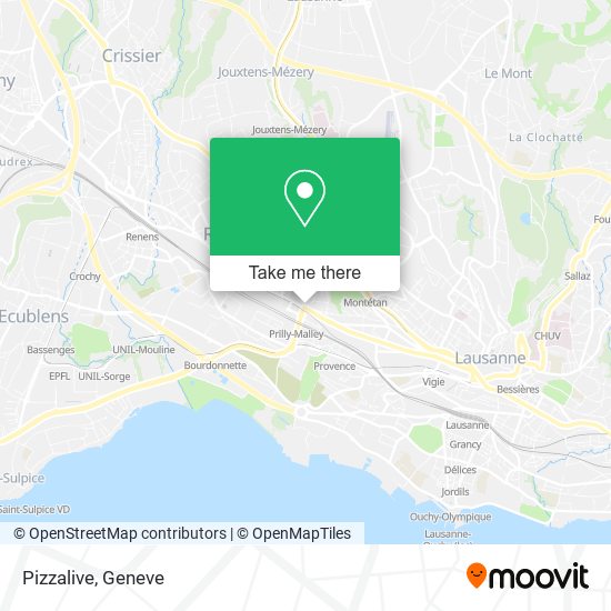 Pizzalive map