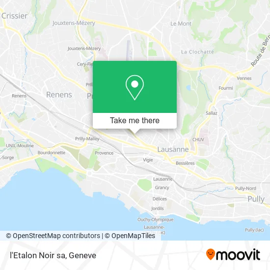 l'Etalon Noir sa map