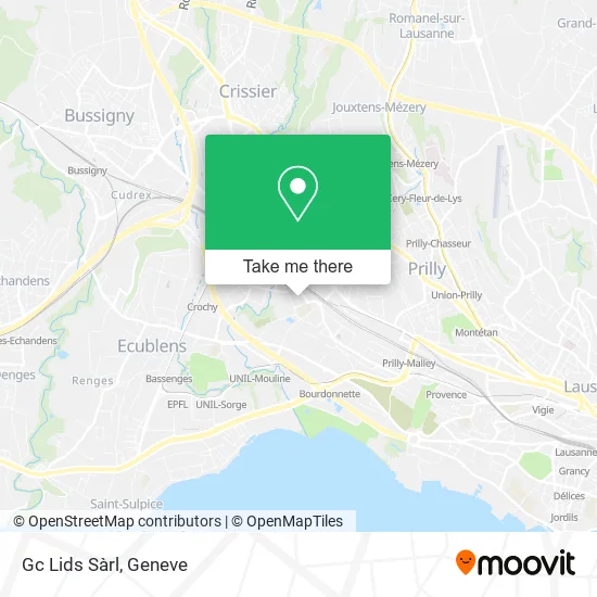 Gc Lids Sàrl map