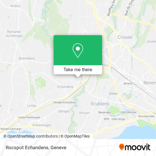 Rocspot Echandens map