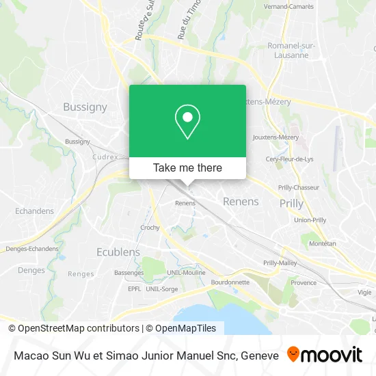 Macao Sun Wu et Simao Junior Manuel Snc map