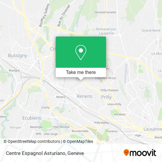Centre Espagnol Asturiano map