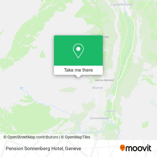Pension Sonnenberg Hotel map