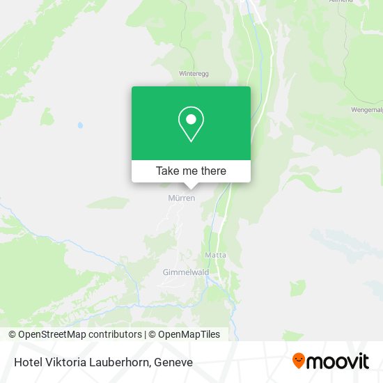 Hotel Viktoria Lauberhorn map