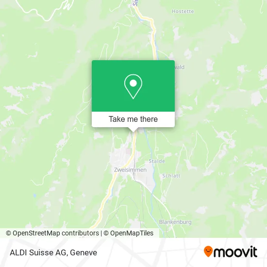 ALDI Suisse AG map